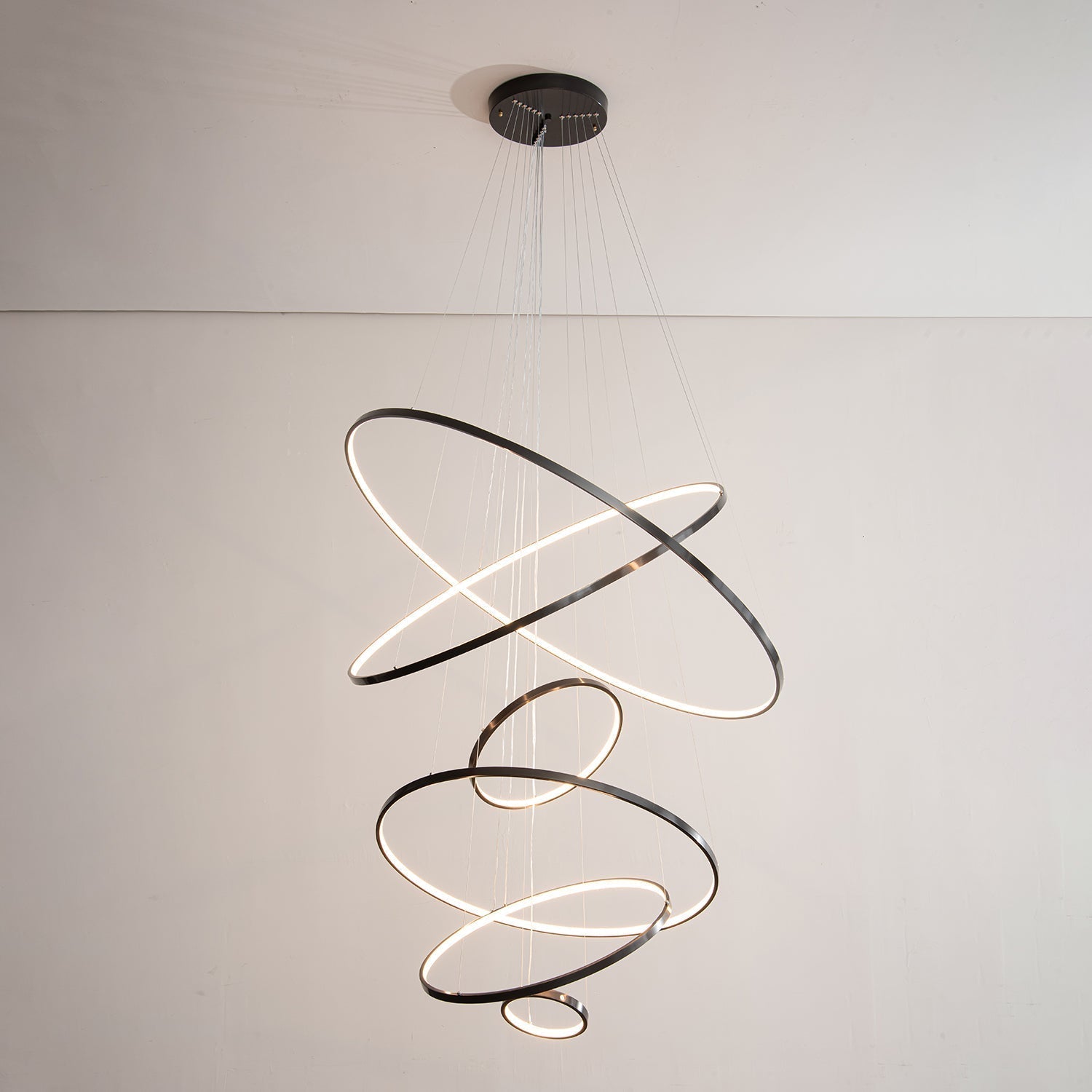 Orrery Rings Chandelier - Lamp Outdoor