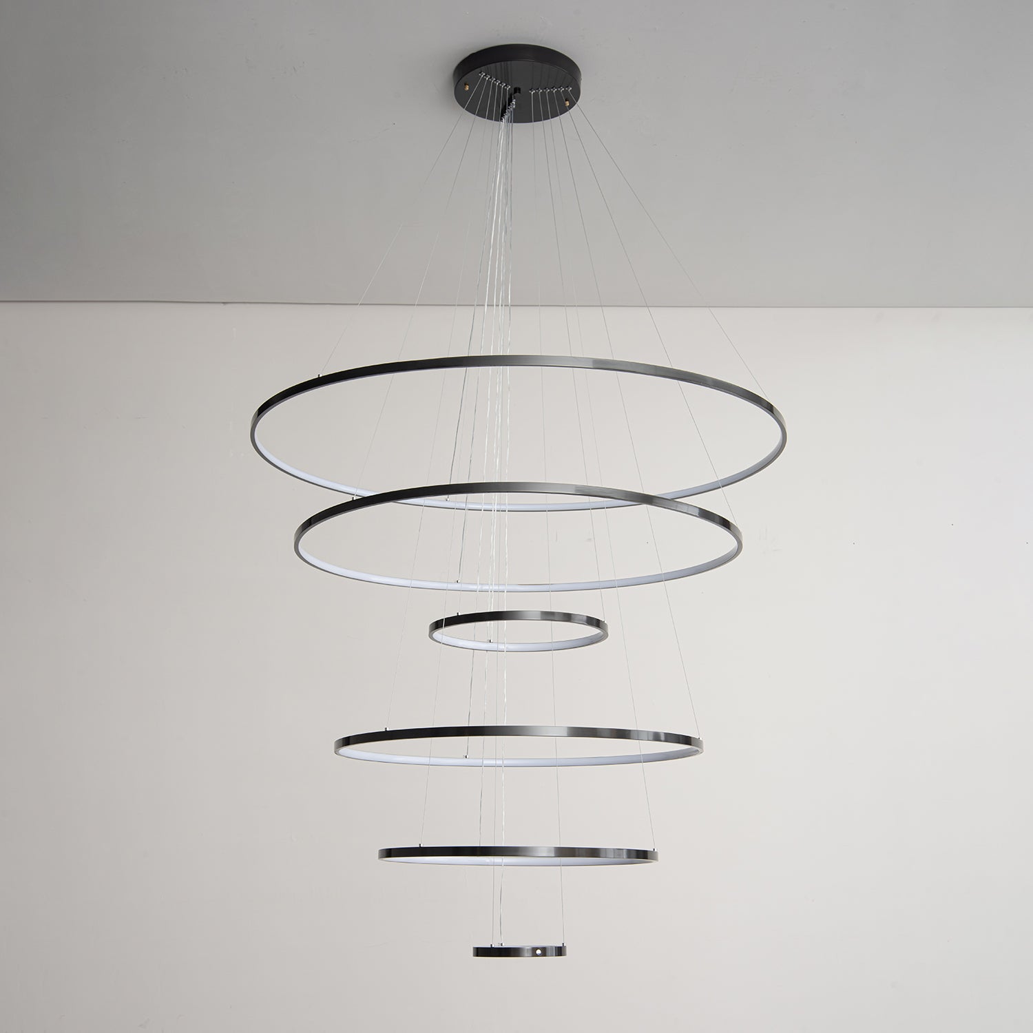 Orrery Rings Chandelier - Lamp Outdoor