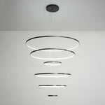 Orrery Rings Chandelier - Lamp Outdoor