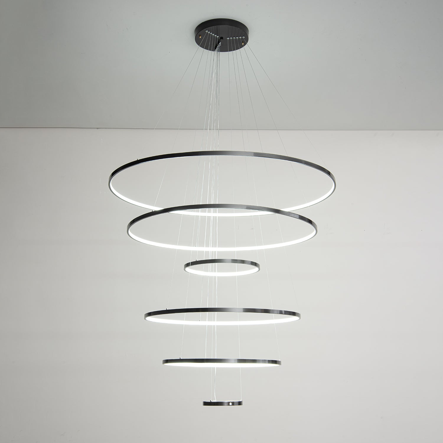 Orrery Rings Chandelier - Lamp Outdoor
