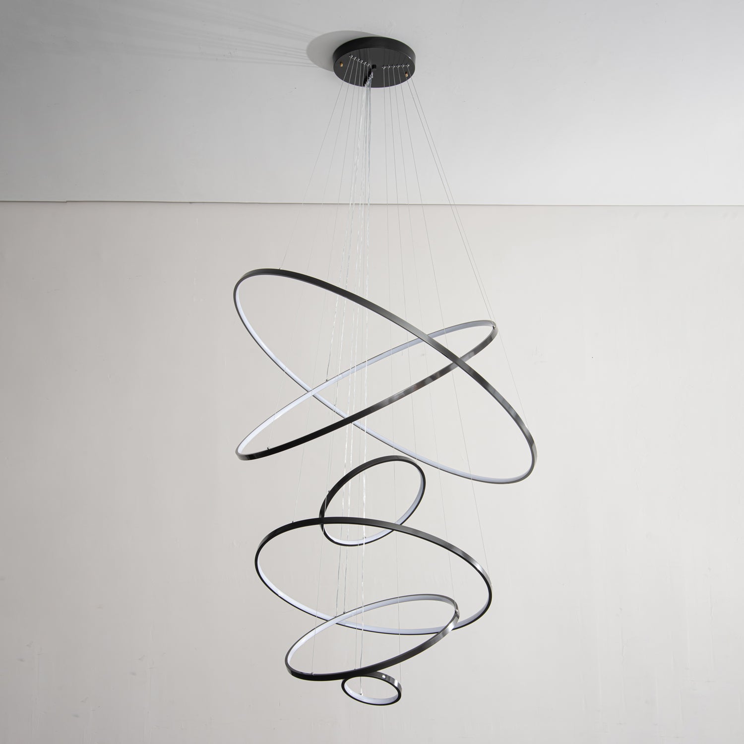 Orrery Rings Chandelier - Lamp Outdoor