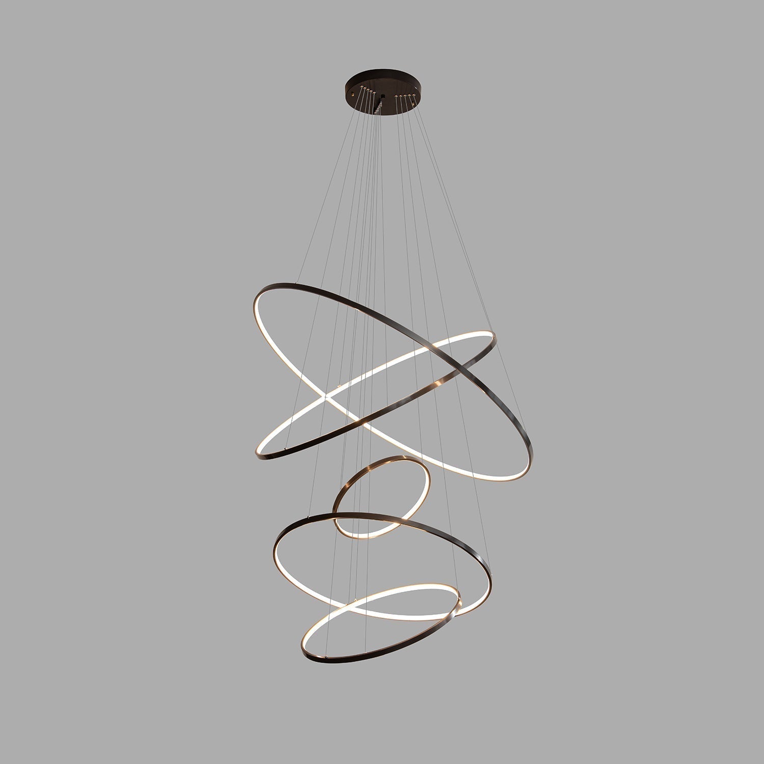 Orrery Rings Chandelier - Lamp Outdoor