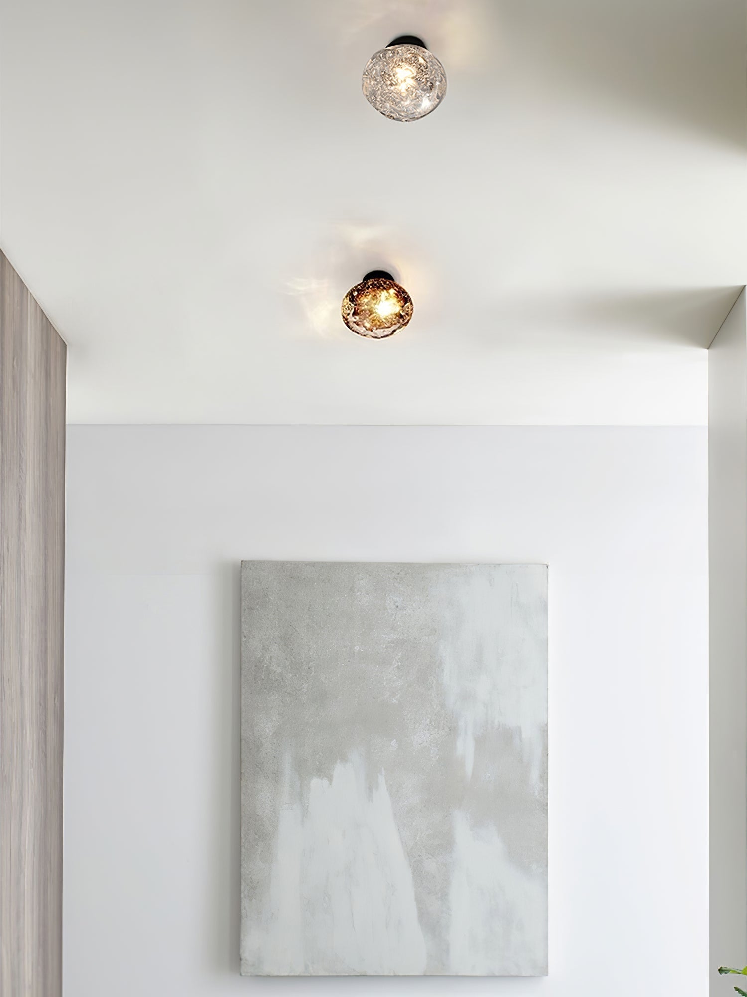Orrin Molten Glass Wall Light - Lamp Outdoor