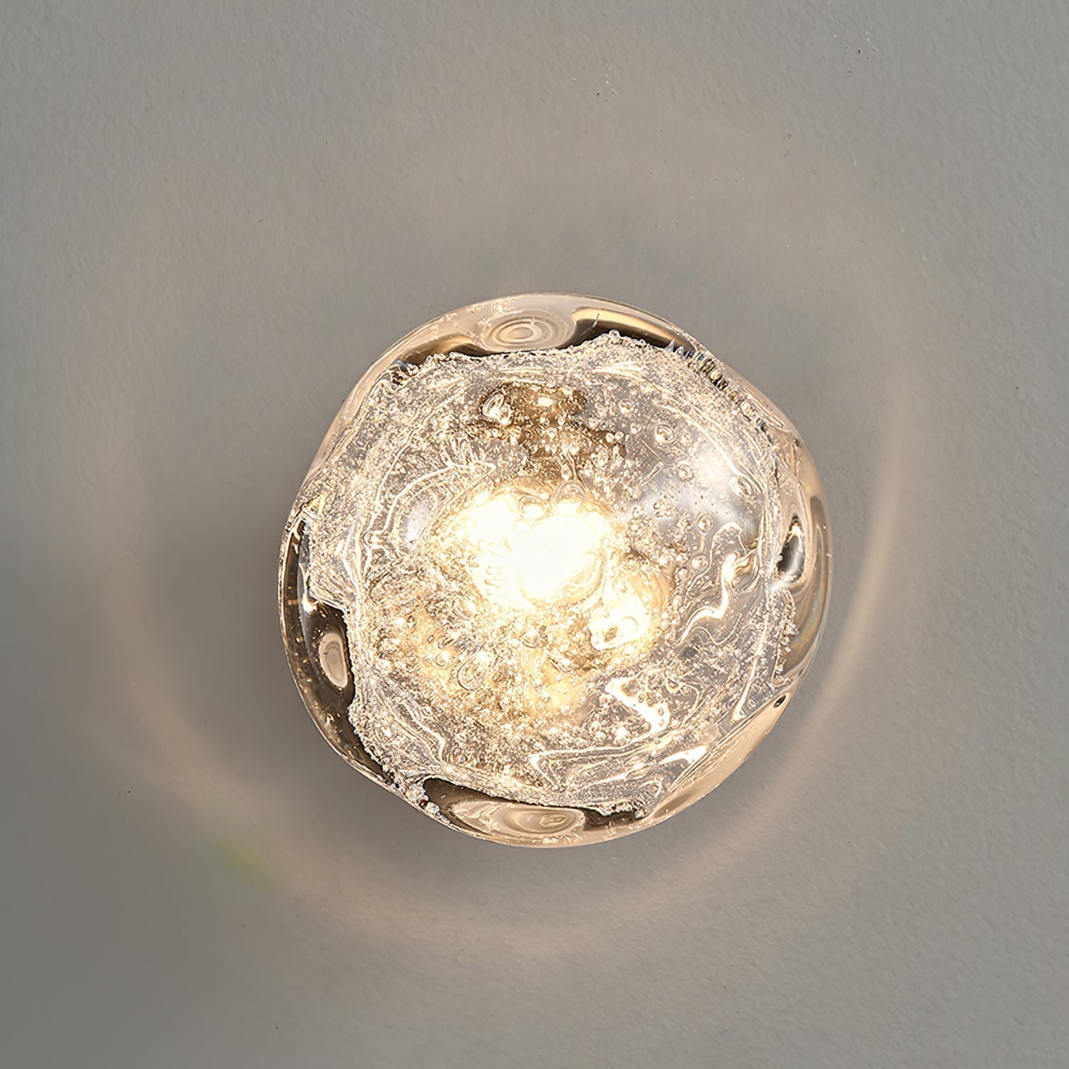 Orrin Molten Glass Wall Light - Lamp Outdoor
