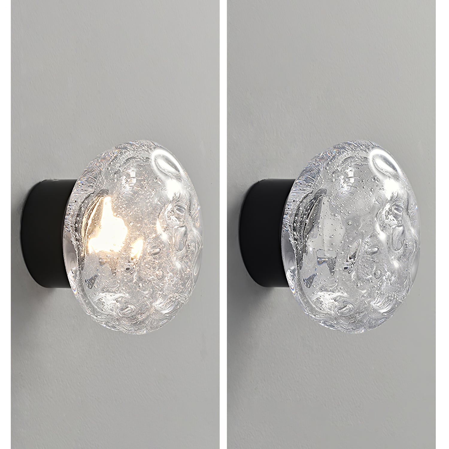 Orrin Molten Glass Wall Light - Lamp Outdoor