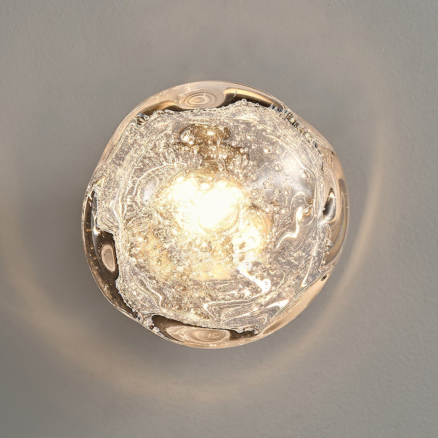 Orrin Molten Glass Wall Light - Lamp Outdoor