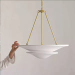 Lunara Modern Plaster Pendant Light - Lamp Outdoor