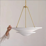 Lunara Modern Plaster Pendant Light - Lamp Outdoor