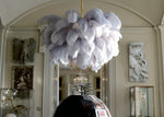 Ostrich Feather Chandelier - Lamp Outdoor
