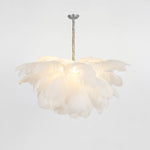 Ostrich Feather Chandelier - Lamp Outdoor