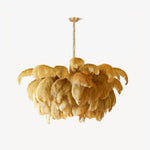 Ostrich Feather Chandelier - Lamp Outdoor