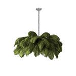 Ostrich Feather Chandelier - Lamp Outdoor