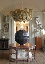Ostrich Feather Chandelier - Lamp Outdoor