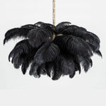 Ostrich Feather Chandelier - Lamp Outdoor