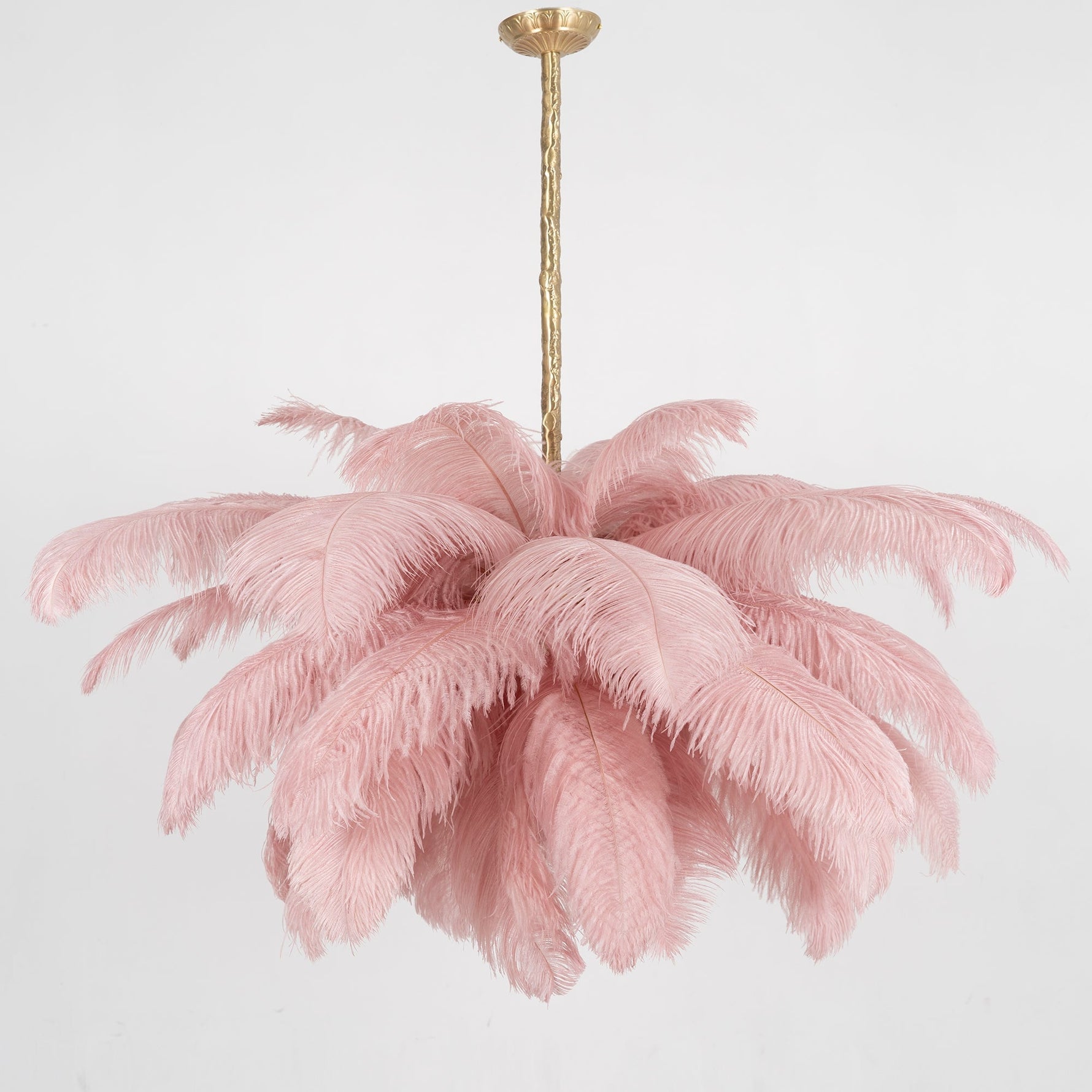 Ostrich Feather Chandelier - Lamp Outdoor