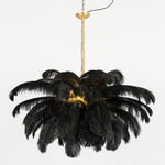 Ostrich Feather Chandelier - Lamp Outdoor