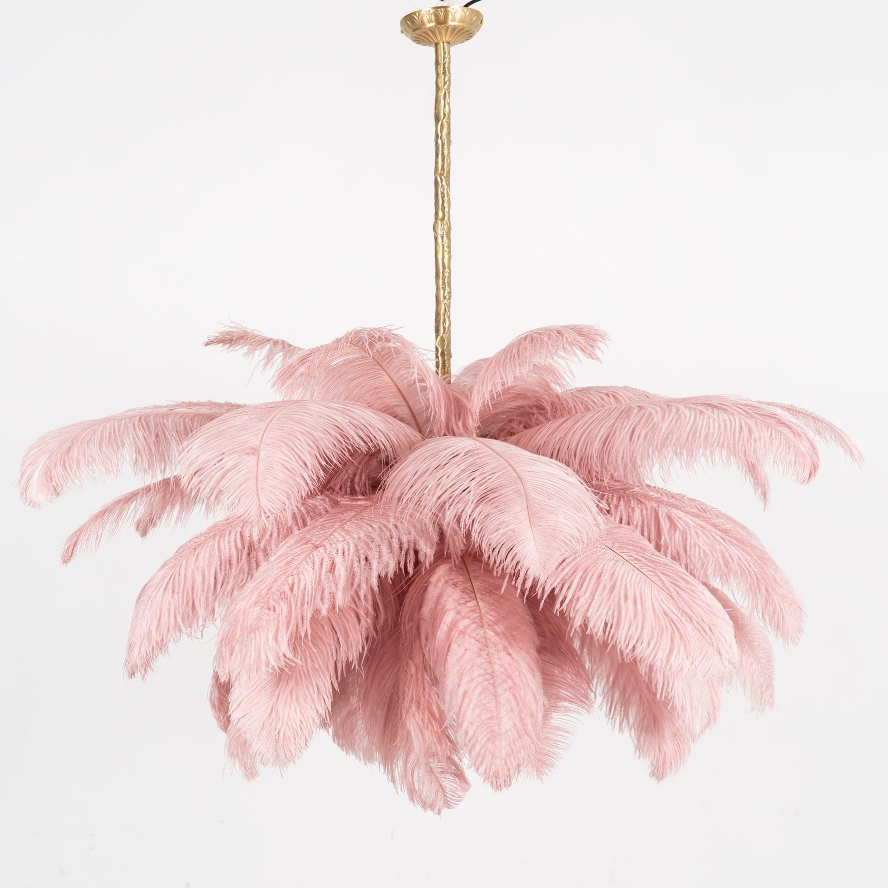 Ostrich Feather Chandelier - Lamp Outdoor