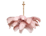 Ostrich Feather Chandelier - Lamp Outdoor