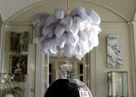 Ostrich Feather Chandelier - Lamp Outdoor