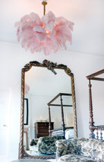 Ostrich Feather Chandelier - Lamp Outdoor