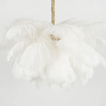 Ostrich Feather Chandelier - Lamp Outdoor
