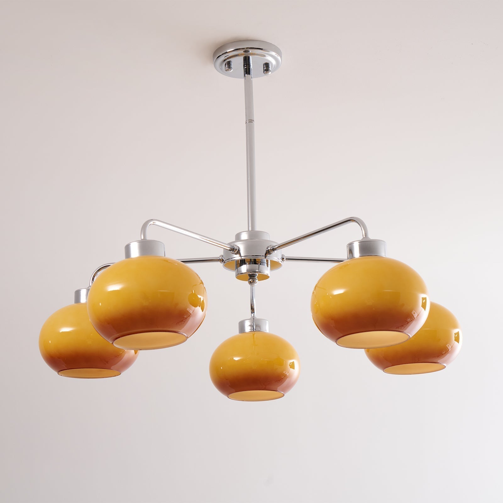 Oval Persimmon Chandelier - Lamp Outdoor