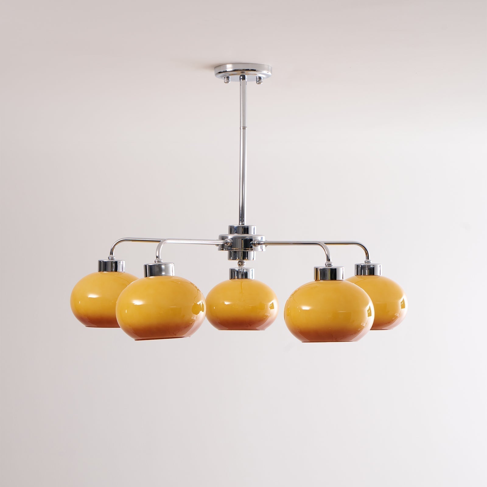 Oval Persimmon Chandelier - Lamp Outdoor
