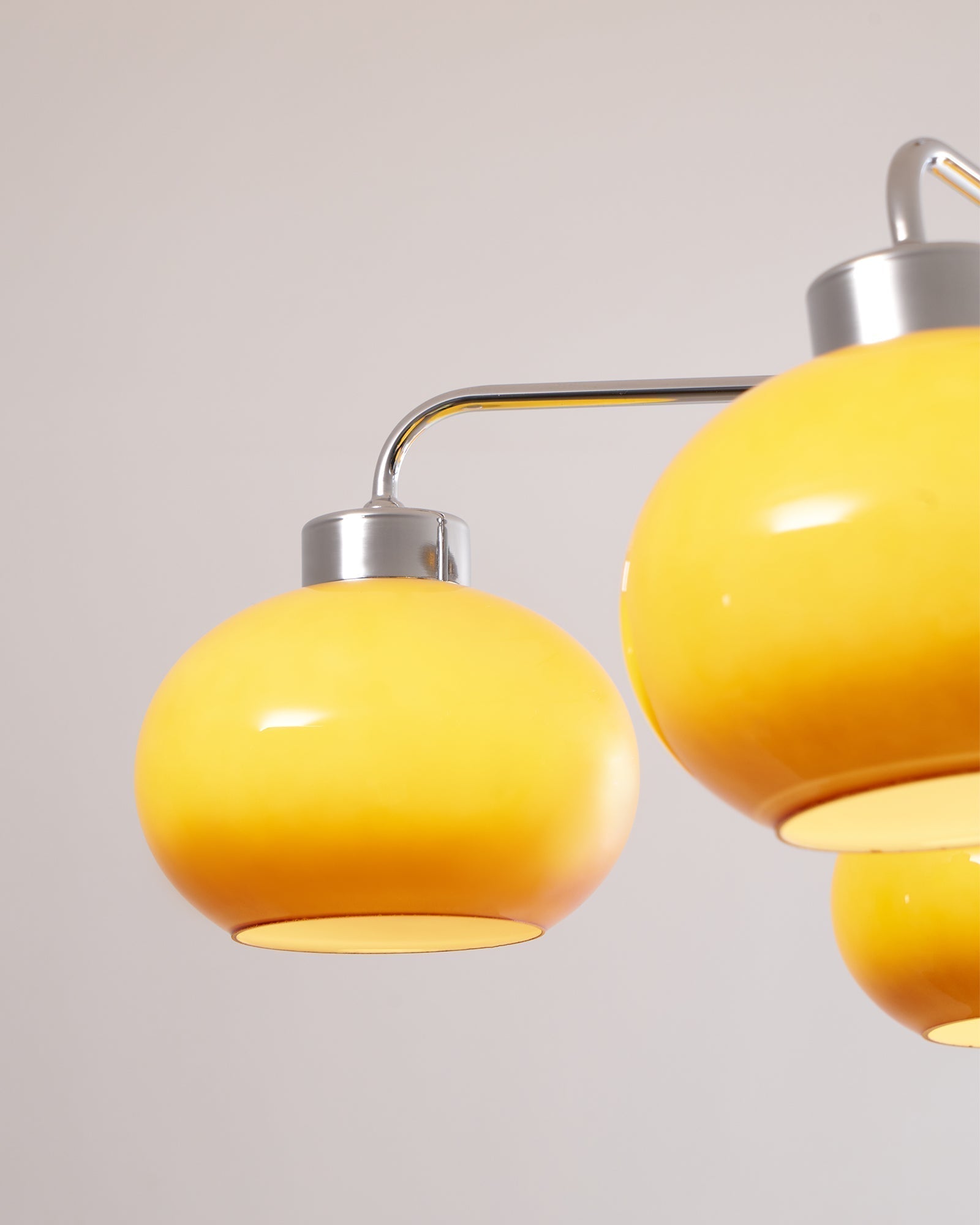Oval Persimmon Chandelier - Lamp Outdoor