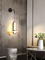 Oval Brass Wall Light - Lamp Outdoor