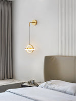 Oval Brass Wall Light - Lamp Outdoor