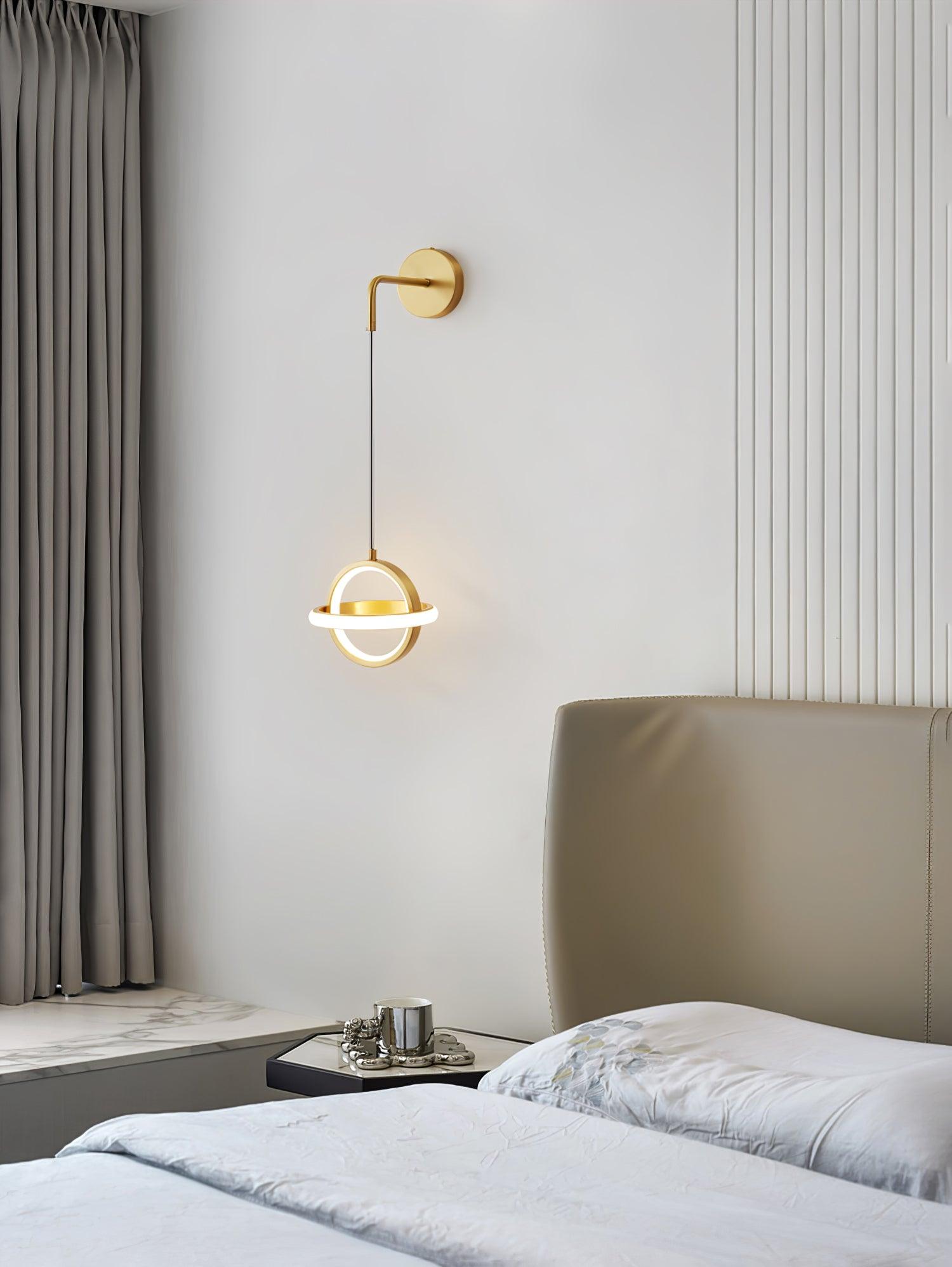 Oval Brass Wall Light - Lamp Outdoor
