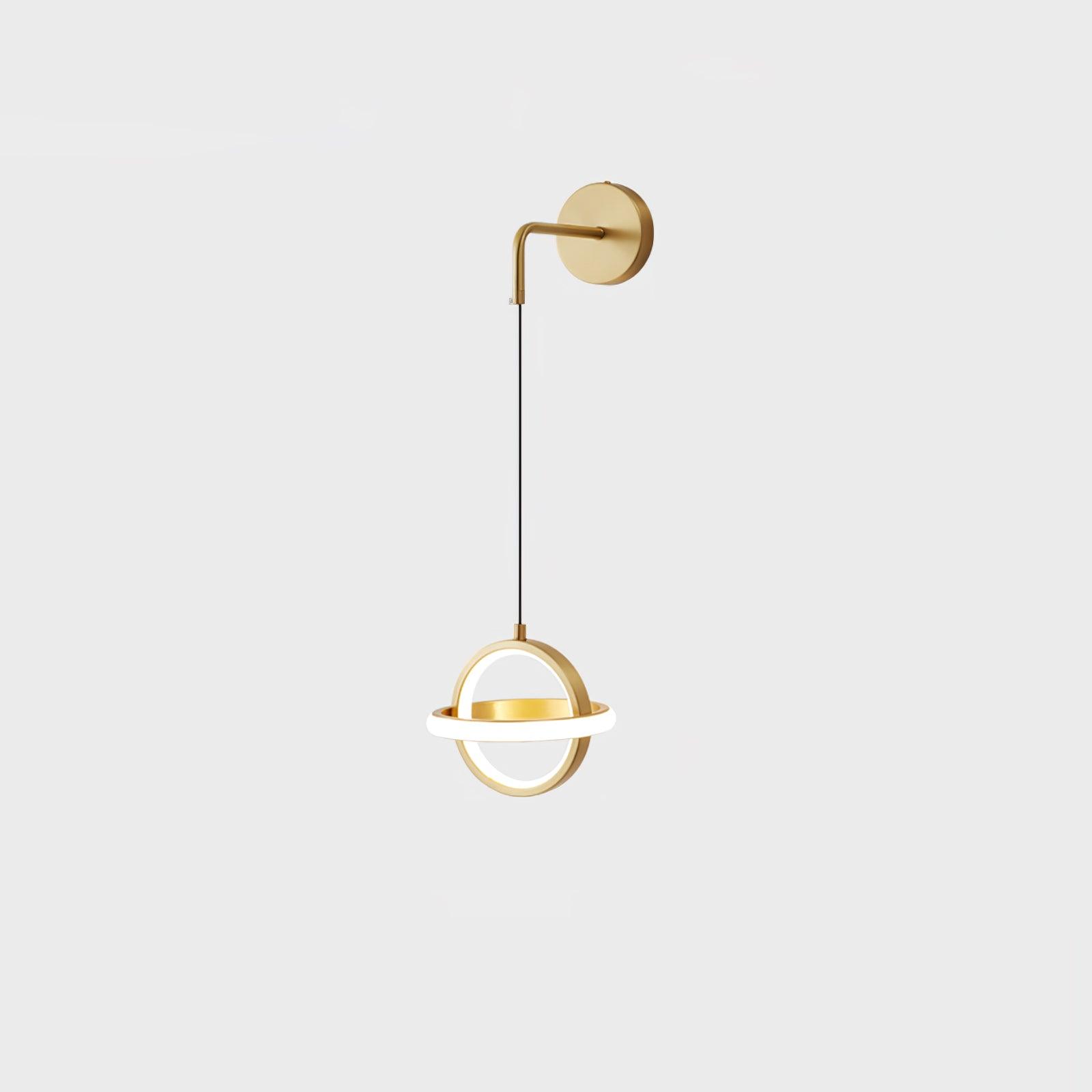 Oval Brass Wall Light - Lamp Outdoor