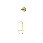 Oval Brass Wall Light - Lamp Outdoor
