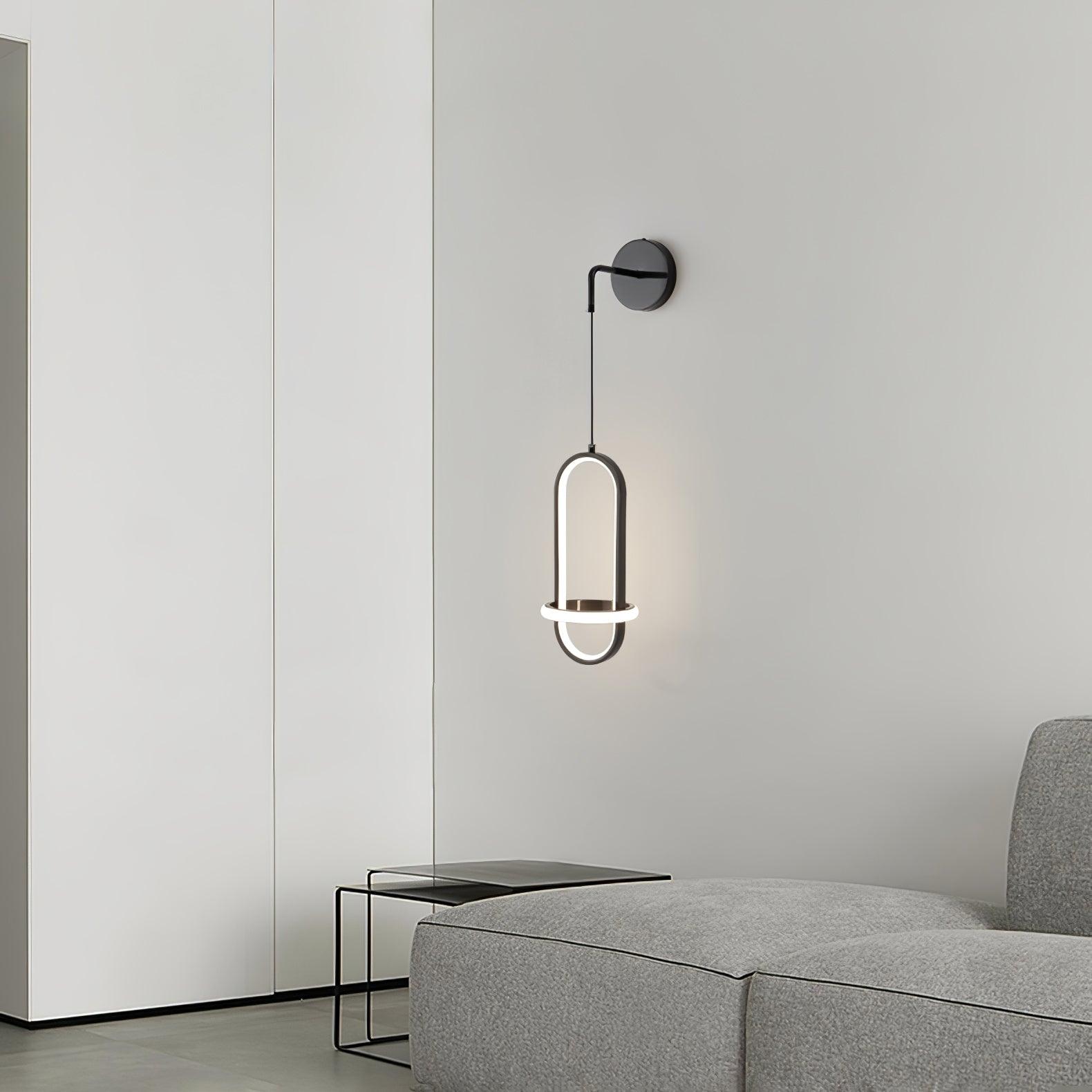 Oval Brass Wall Light - Lamp Outdoor