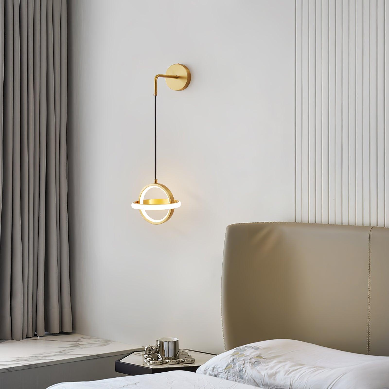 Oval Brass Wall Light - Lamp Outdoor