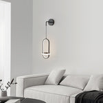 Oval Brass Wall Light - Lamp Outdoor