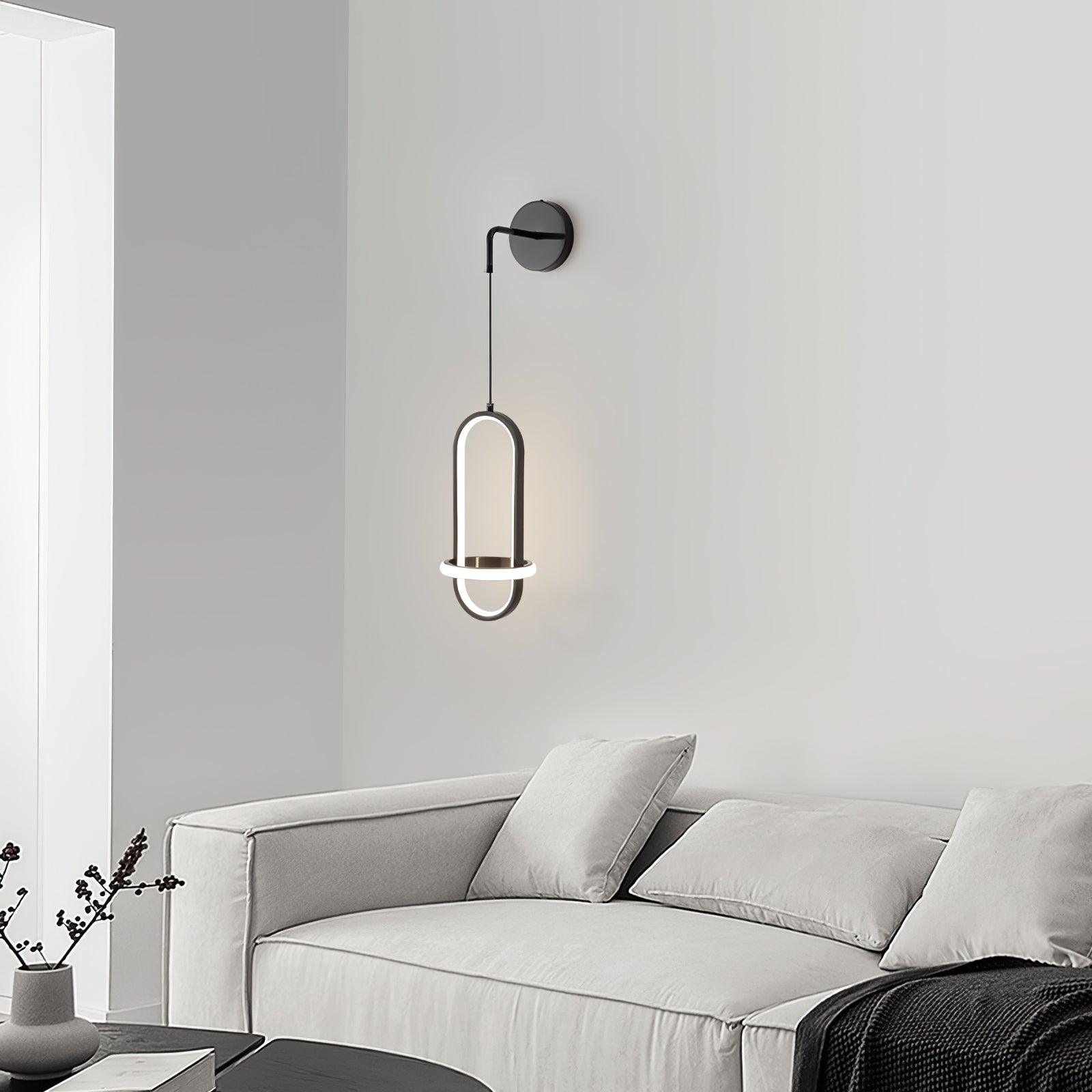 Oval Brass Wall Light - Lamp Outdoor