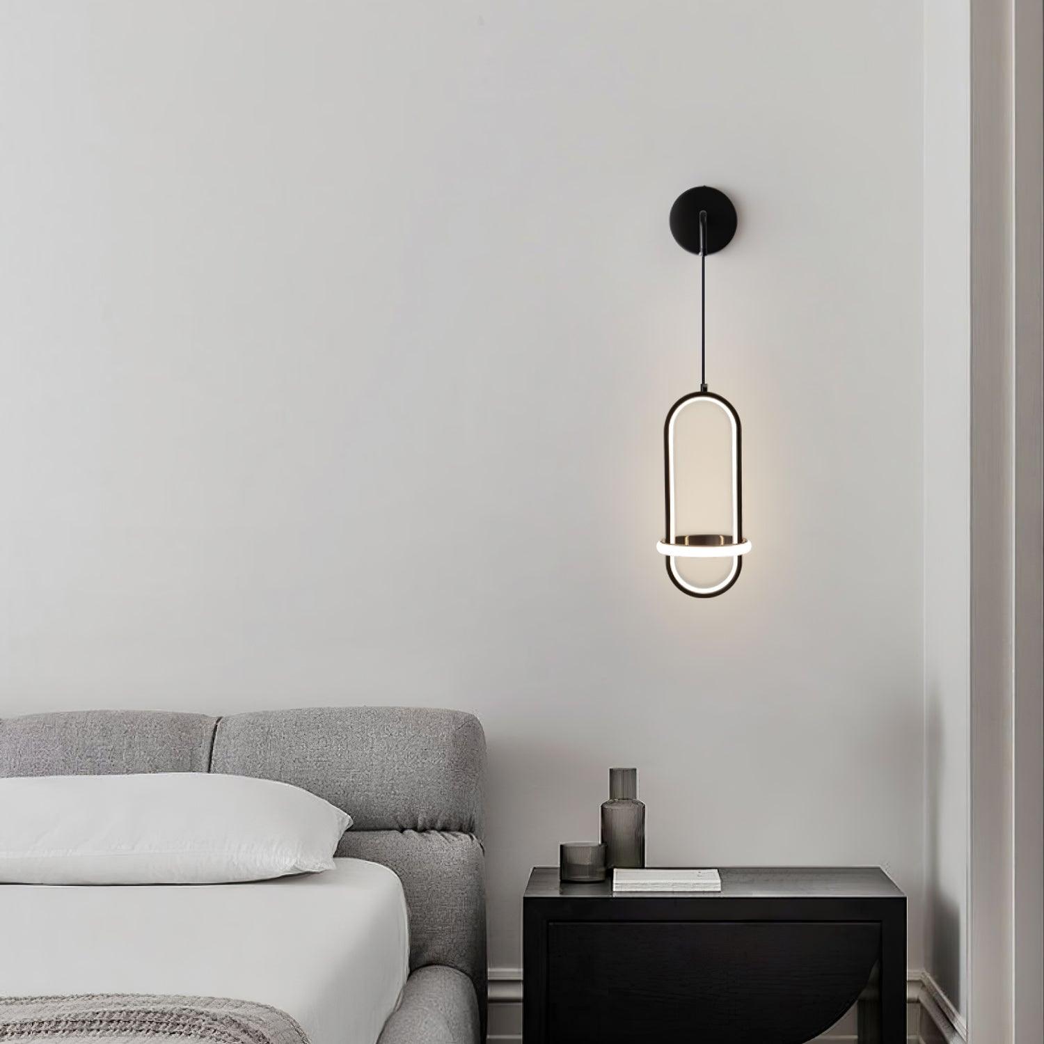 Oval Brass Wall Light - Lamp Outdoor