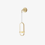 Oval Brass Wall Light - Lamp Outdoor