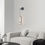 Oval Brass Wall Light - Lamp Outdoor