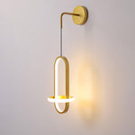 Oval Brass Wall Light - Lamp Outdoor