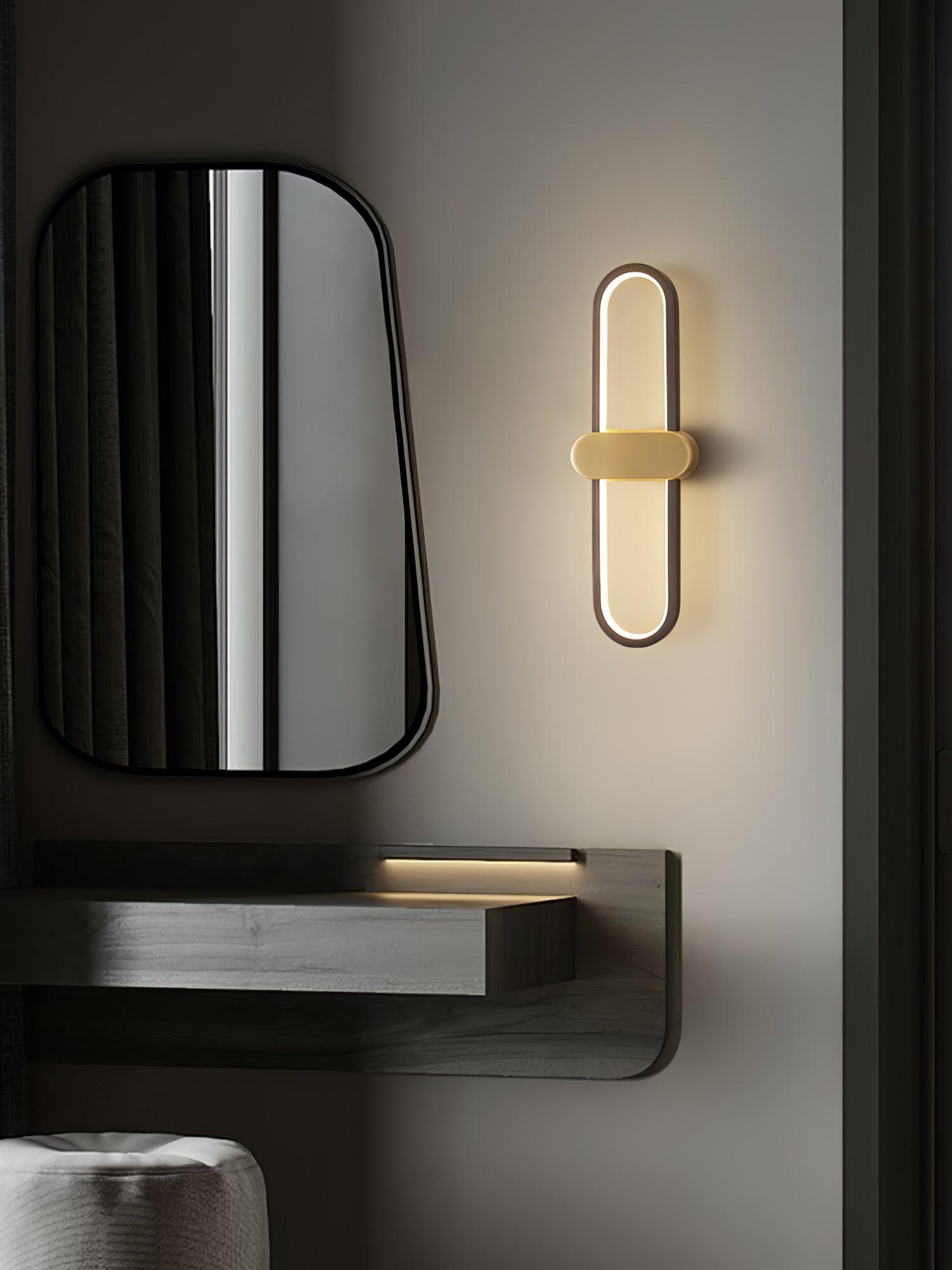 Oval LED Wall Lamp - Lamp Outdoor