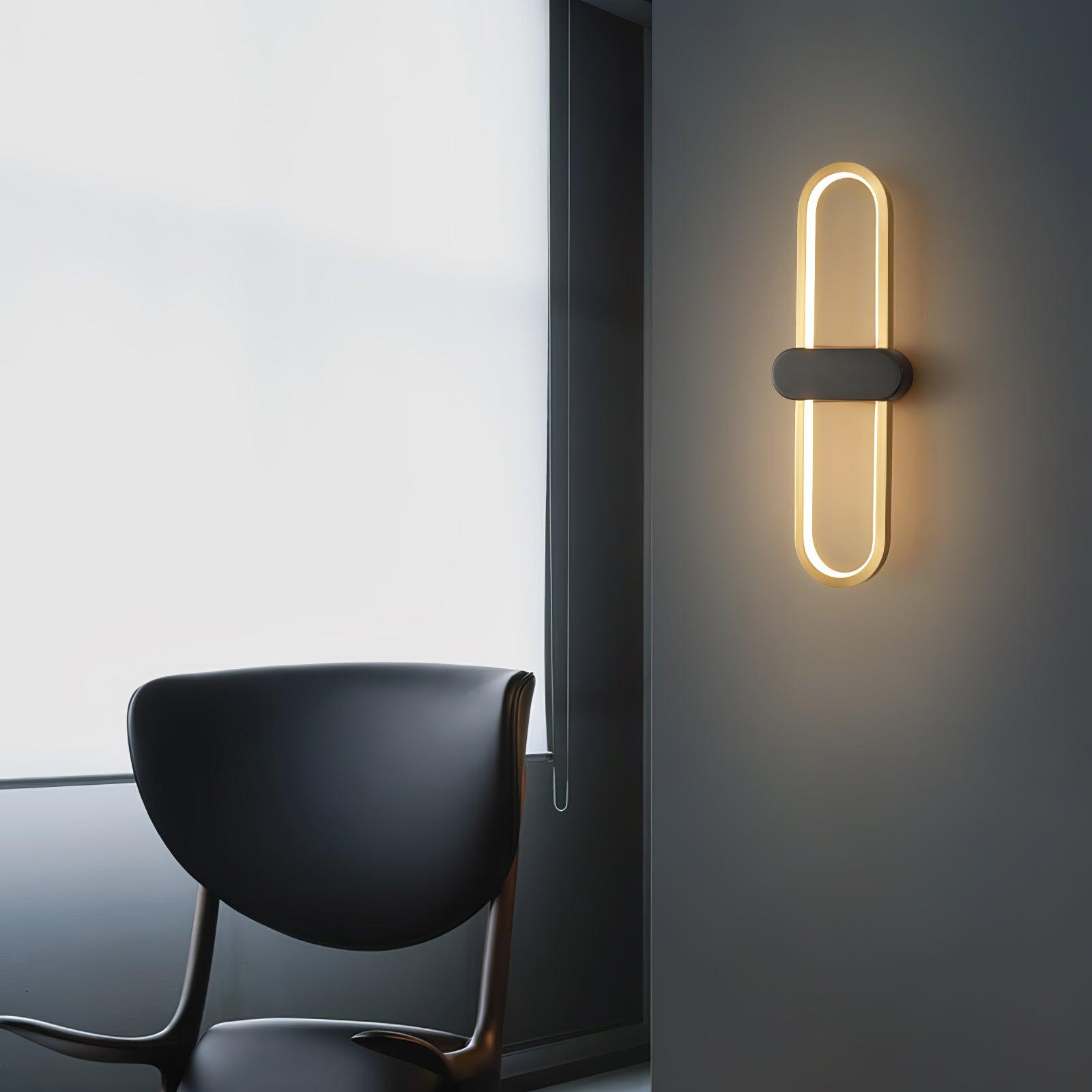 Oval LED Wall Lamp - Lamp Outdoor