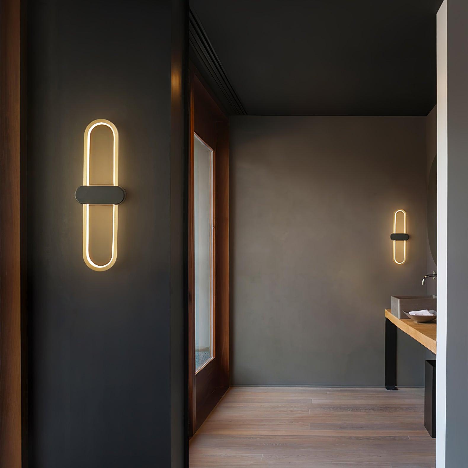 Oval LED Wall Lamp - Lamp Outdoor