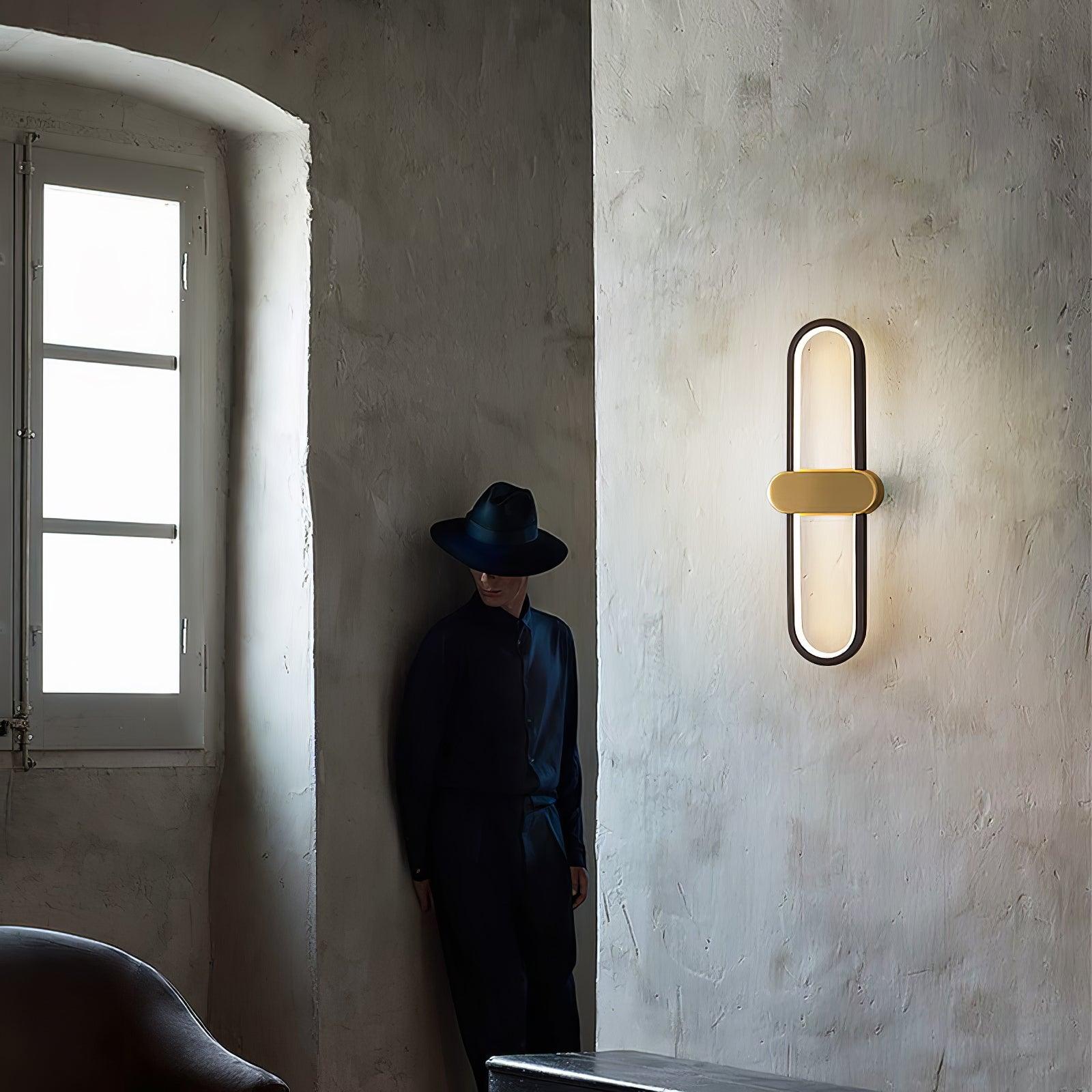 Oval LED Wall Lamp - Lamp Outdoor