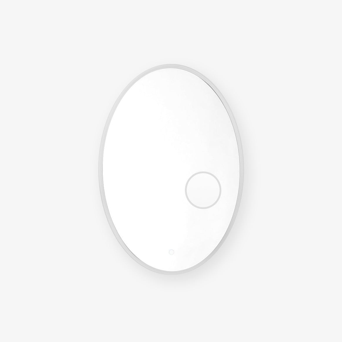 Ovariel Oval Mirror Metal Plastic Wall Light - Lamp Outdoor