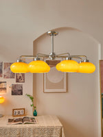Oval Persimmon Chandelier - Lamp Outdoor