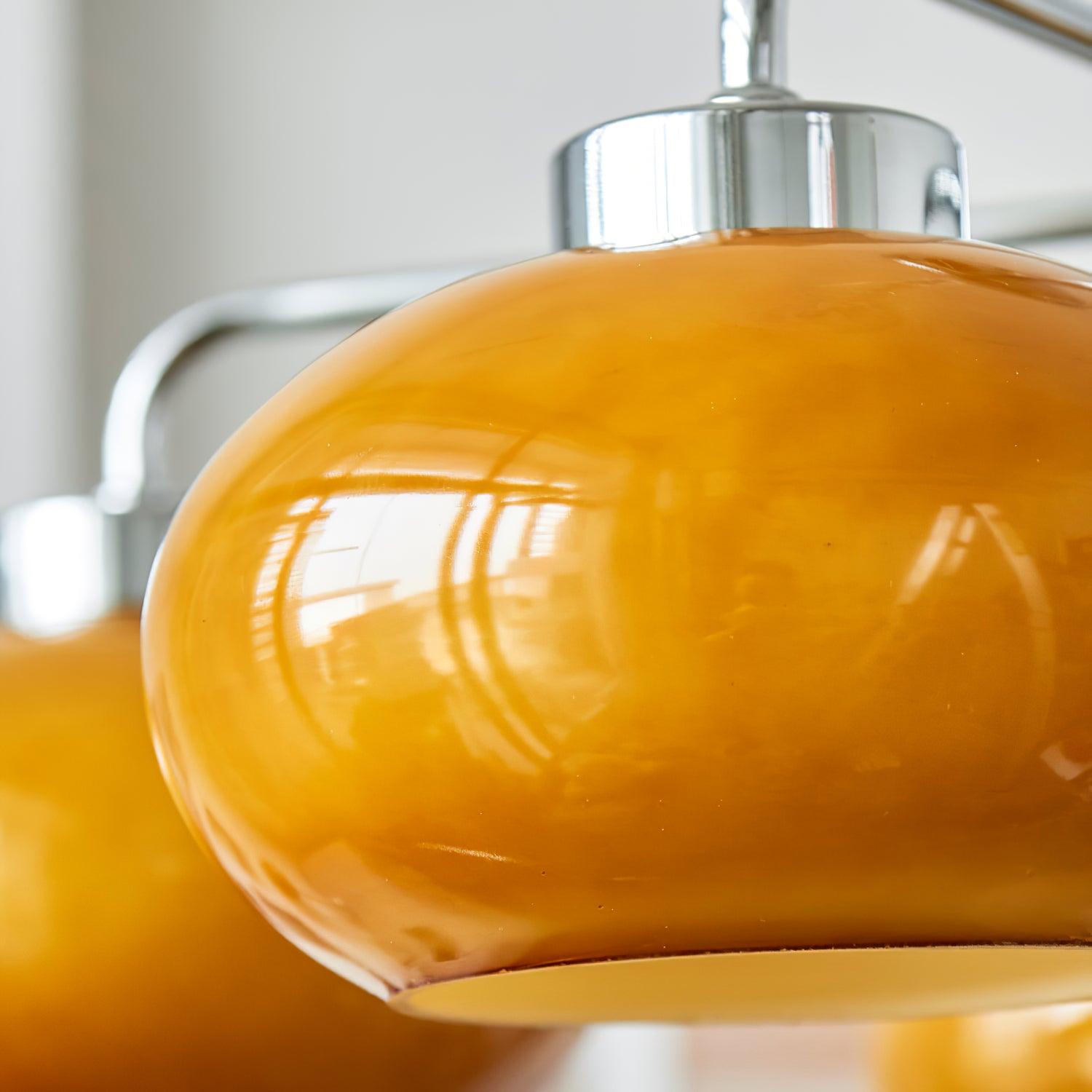 Oval Persimmon Chandelier - Lamp Outdoor