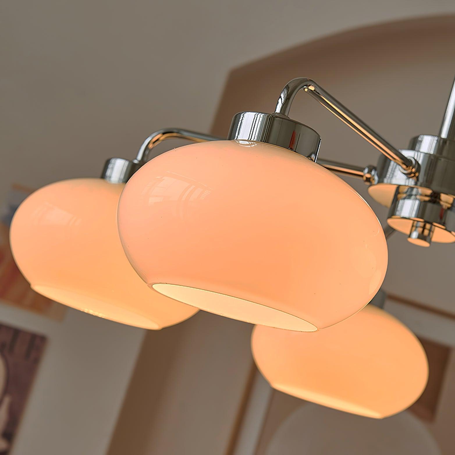 Oval Persimmon Chandelier - Lamp Outdoor