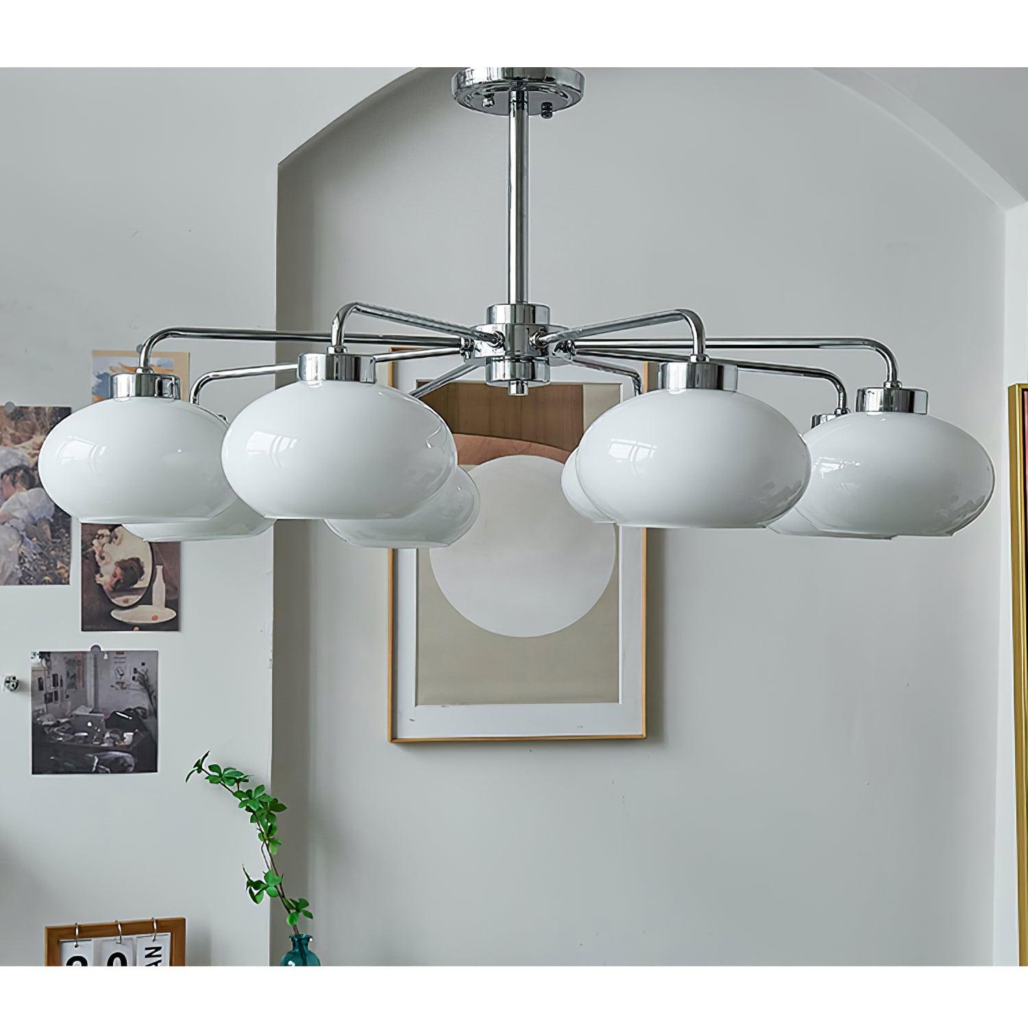 Oval Persimmon Chandelier - Lamp Outdoor